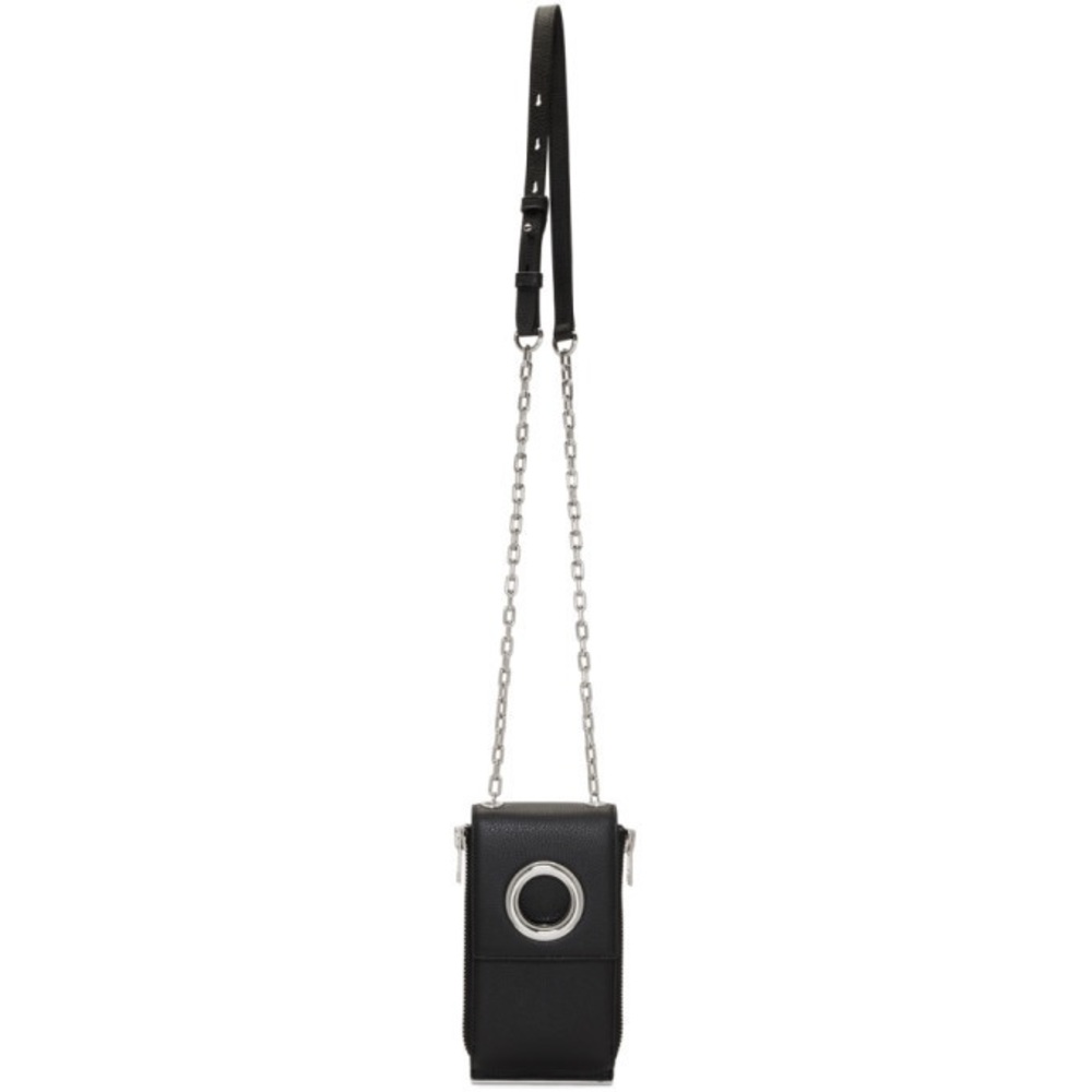 Alexander Wang Black Riot Wallet Chain Bag